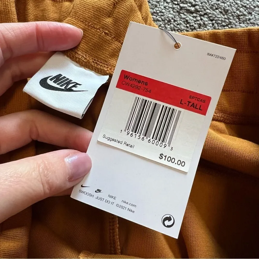 Nike Sportswear Tech Fleece Women's Pants Joggers (Desert Ochre) CW4292-754